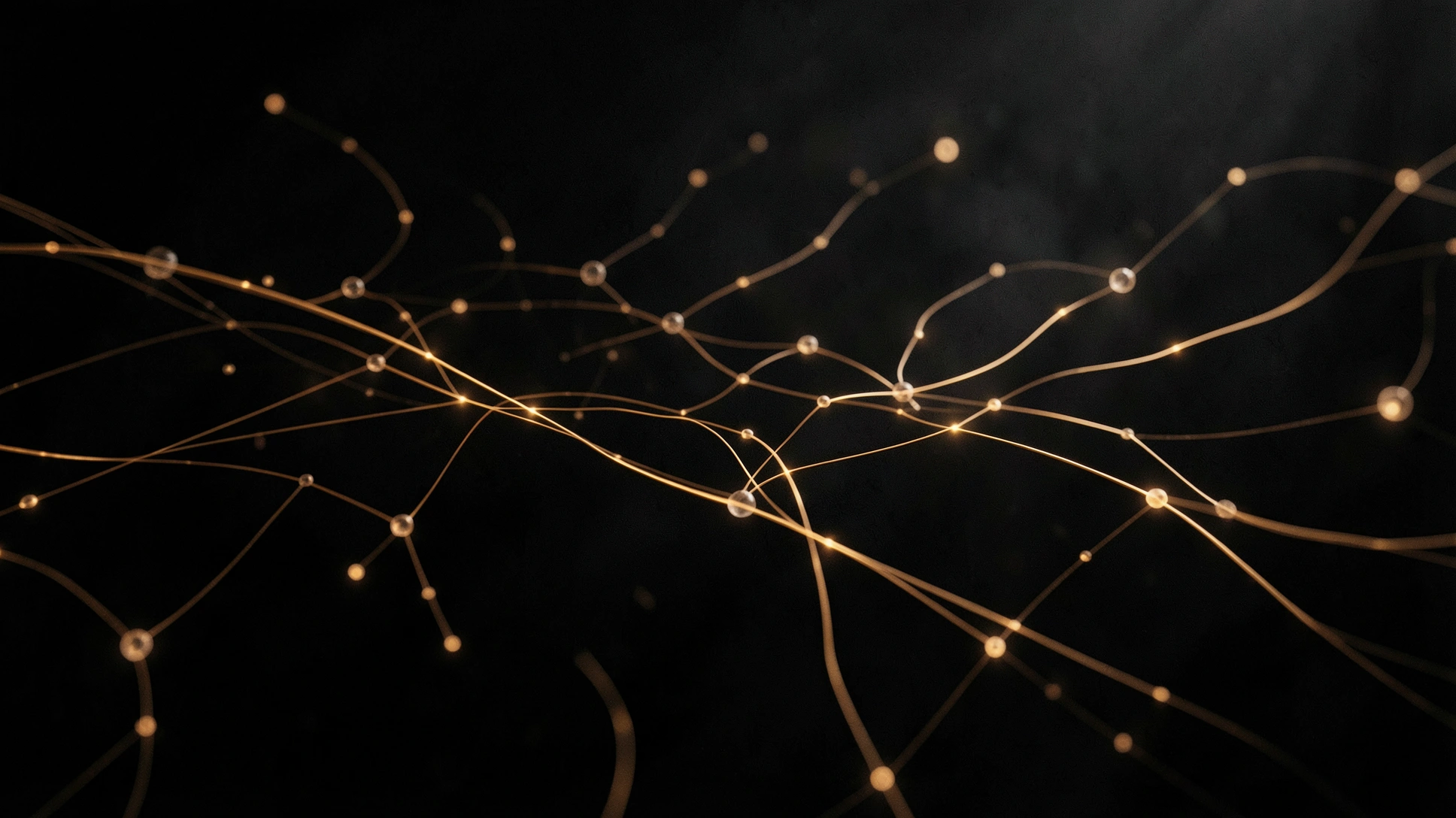 Abstract route lines and nodes for a logistics automation platform